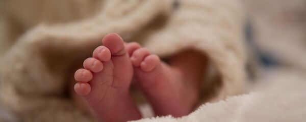 Ножки младенца - Sputnik Беларусь