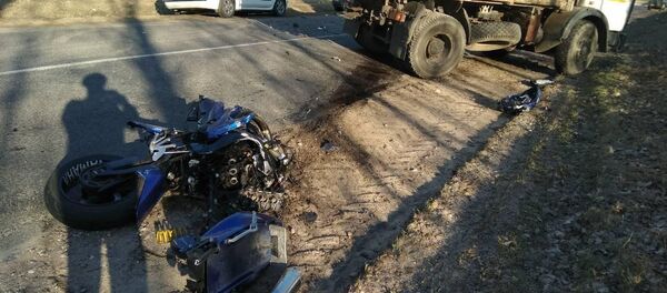 Байкер погиб в Пружанском районе - Sputnik Беларусь