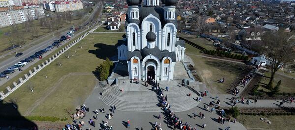 Свято-Феодоровский собор — православный собор в Пинске Свято-Феодоровский собор — православный собор в Пинске - Sputnik Беларусь