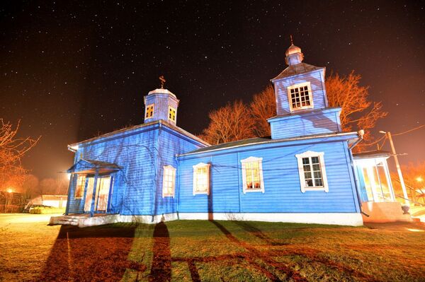 Церковь Вознесения Господня в деревне Ставок в Брестской области - Sputnik Беларусь
