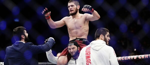 Российский боец Хабиб Нурмагомедов - Sputnik Беларусь