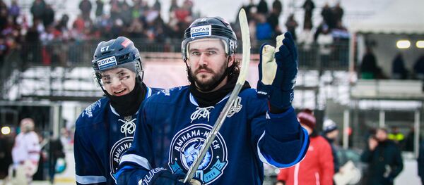 Защитник ХК Динамо-Минск Денис Осипов - Sputnik Беларусь