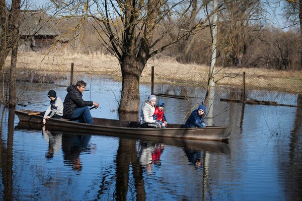 Паводок в Гомельской области - Sputnik Беларусь