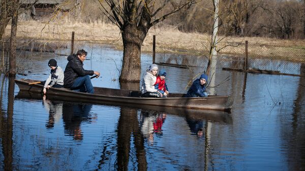 Паводок в Гомельской области - Sputnik Беларусь