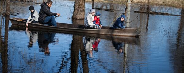 Паводок в Гомельской области - Sputnik Беларусь