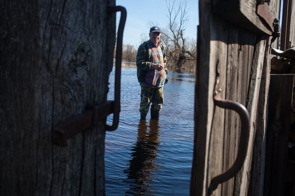 Паводок в Гомельской области - Sputnik Беларусь
