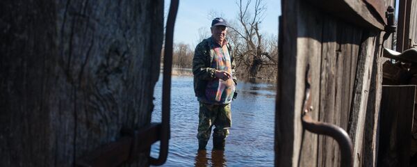 Паводок в Гомельской области - Sputnik Беларусь