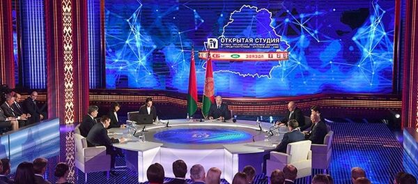 Встреча президента Александра Лукашенко с представителями крупнейших СМИ - Sputnik Беларусь