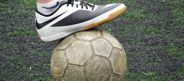 Футбольный мяч, архивное фото Футбольный мяч, архивное фото - Sputnik Беларусь