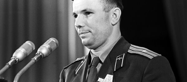 Летчик-космонавт СССР, Герой Советского Союза Юрий Алексеевич Гагарин, архивное фото Летчик-космонавт СССР, Герой Советского Союза Юрий Алексеевич Гагарин, архивное фото - Sputnik Беларусь