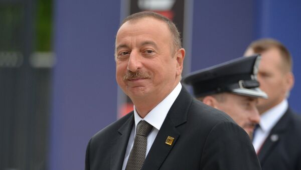 Президент Азербайджана Ильхам Алиев - Sputnik Беларусь