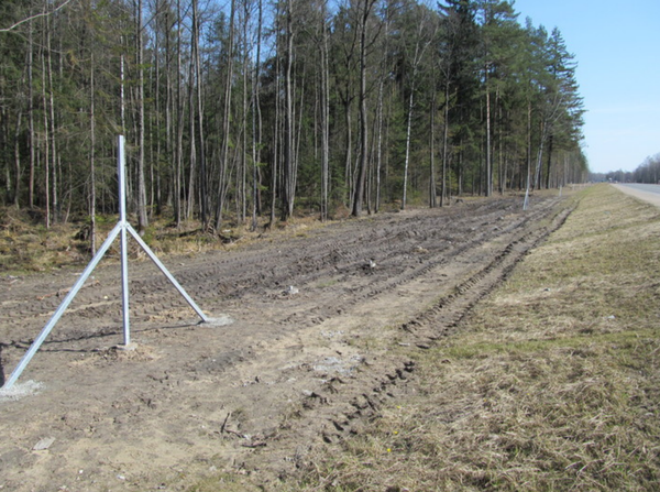 В Воложинском районе украли 98 придорожных столбов - Sputnik Беларусь