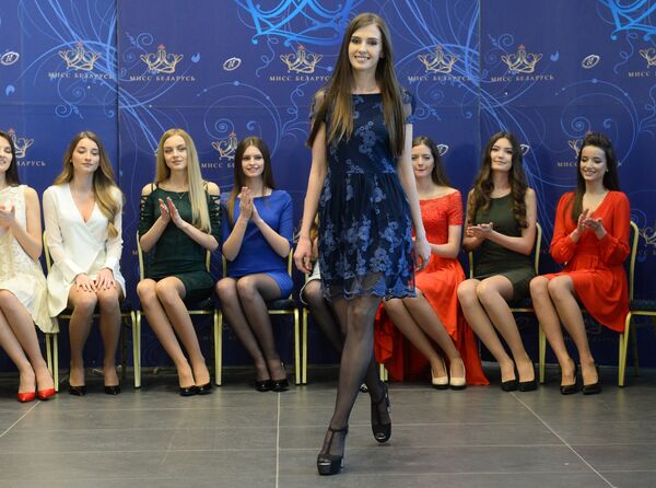 Финалистки конкурса Мисс Беларусь начали готовиться к шоу - Sputnik Беларусь