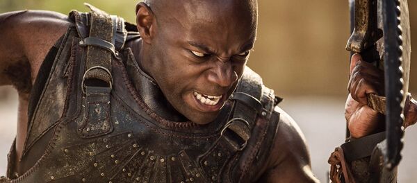 Дэвид Гяси в роли Ахилесса в сериале Падение Трои - Sputnik Беларусь