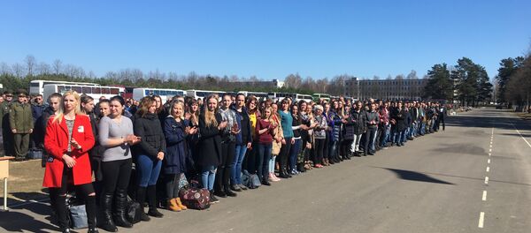 Военнообязанные в Печах - Sputnik Беларусь