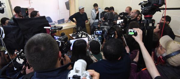 Захват оппозиционерами Дома Радио - Sputnik Беларусь