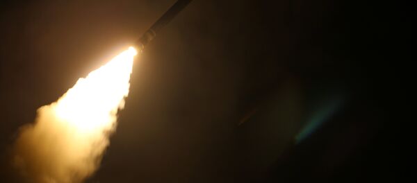 Ракета, выпущенная по Сирии - Sputnik Беларусь