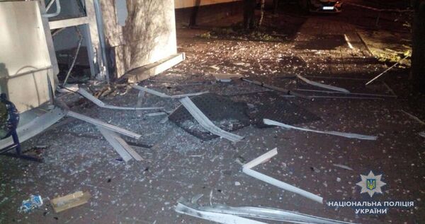 Место взрыва в Киеве - Sputnik Беларусь