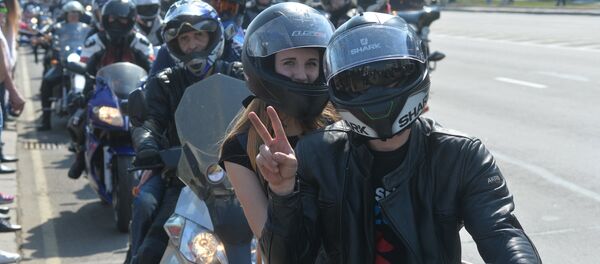 Мотасезон адкрылі ў Мінску Мотасезон адкрылі ў Мінску - Sputnik Беларусь