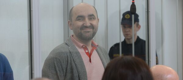 Бизнесмен Александр Кнырович в зале суда - Sputnik Беларусь