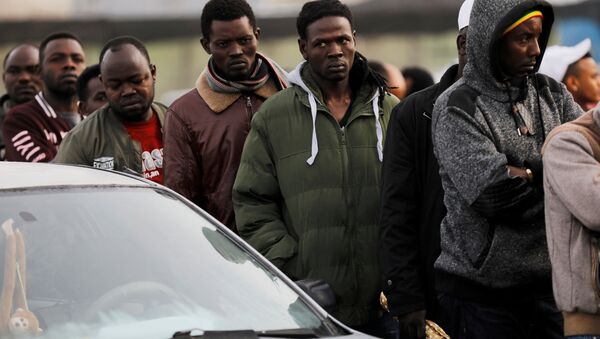 Мигранты из Африки, архивное фото - Sputnik Беларусь