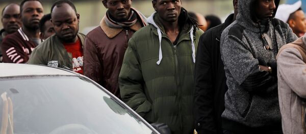 Мигранты из Африки, архивное фото - Sputnik Беларусь