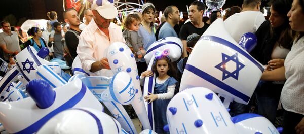 День независимости в Израиле, празднование в Ашкелоне День независимости в Израиле, празднование в Ашкелоне - Sputnik Беларусь