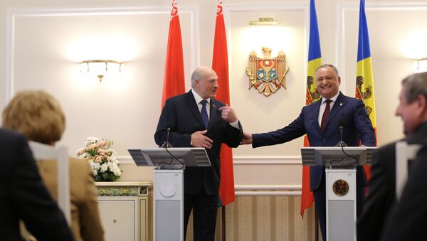 Президенты Беларуси и Молдовы на встрече в Кишиневе - Sputnik Беларусь