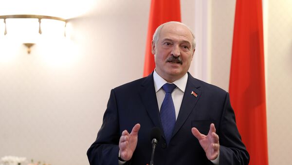 Александр Лукашенко на встрече с Игорем Додоном - Sputnik Беларусь