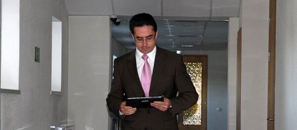 Начальник управления информации пресс-секретарь министерства иностранных дел Беларуси Дмитрий Мирончик - Sputnik Беларусь