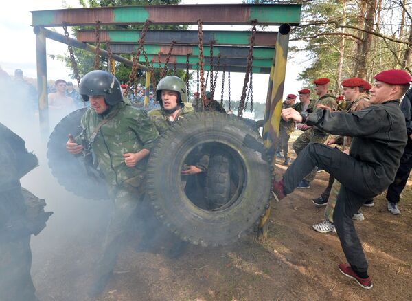 Огненно штурмовая полоса для спецназа схема