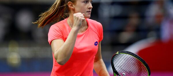 Белорусская теннисистка Александра Саснович - Sputnik Беларусь