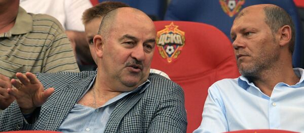 Футбол. Лига чемпионов. Матч ЦСКА - АЕК - Sputnik Беларусь