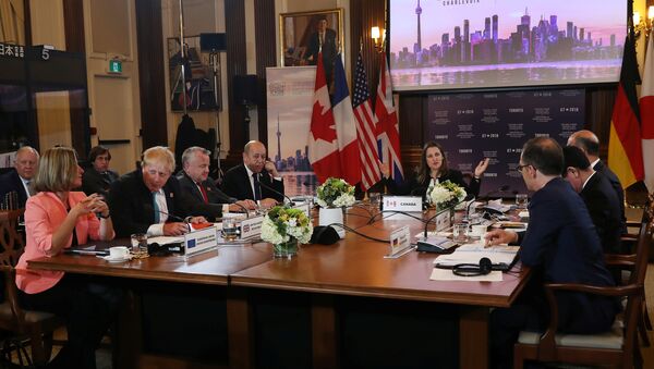 Заседание членов G7 в Канаде - Sputnik Беларусь