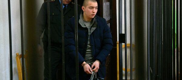 Артем Бердник в суде Борисовского района - Sputnik Беларусь