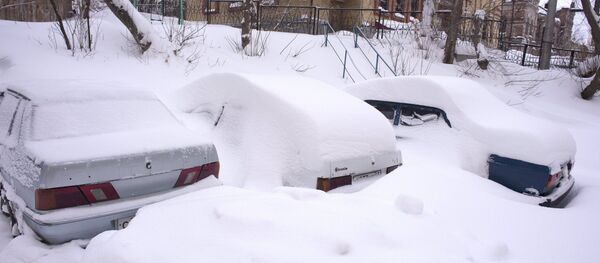 Снегопад в Кирове - Sputnik Беларусь