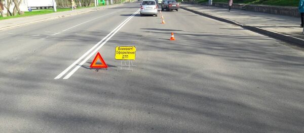 Место ДТП в Могилеве - Sputnik Беларусь