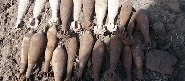 Знойдзеныя боепрыпасы - Sputnik Беларусь