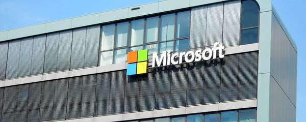 Офис компании Microsoft, архивное фото - Sputnik Беларусь