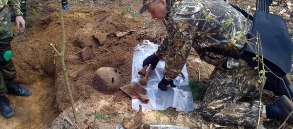 На месте раскопок - Sputnik Беларусь