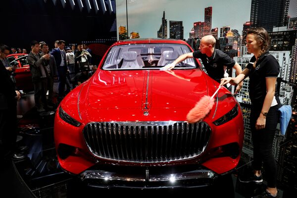 Автосалон Auto China 2018: Mercedes-Maybach Ultimate Luxury - Sputnik Беларусь