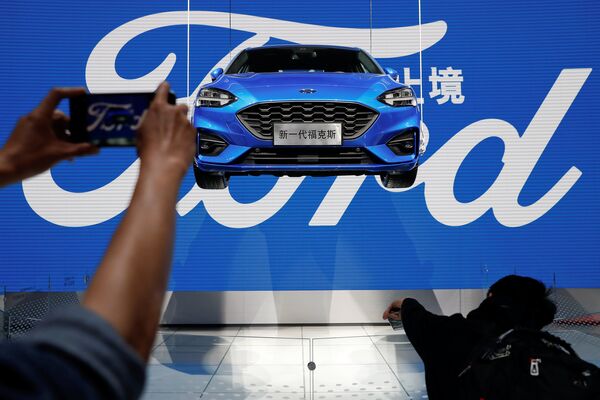 Автосалон Auto China 2018: Ford Focus - Sputnik Беларусь