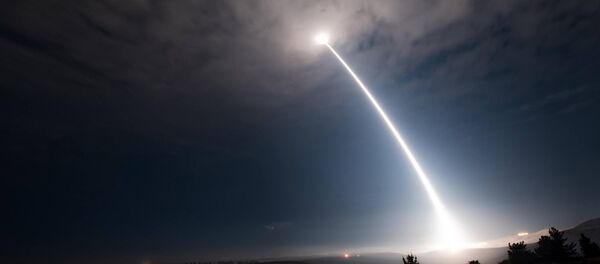 Запуск ракеты Minuteman III в 2017 году - Sputnik Беларусь