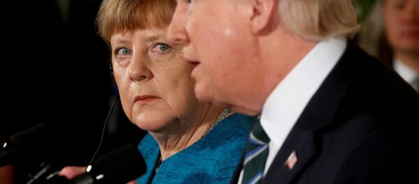 Ангела Меркель и Дональд Трамп - Sputnik Беларусь