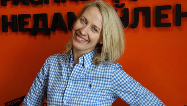 Руководитель PR-проектов компании Мото-Ивент Татьяна Харлинская - Sputnik Беларусь
