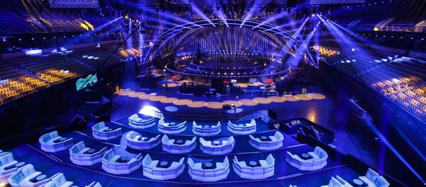 Репетиции на сцене конкурса Евровидение-2018 в Лиссабоне - Sputnik Беларусь