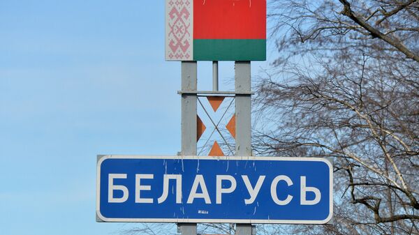Информационный знак о въезде в Беларусь, архивное фото - Sputnik Беларусь