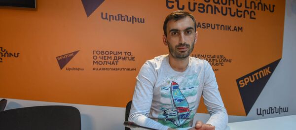 Корреспондент агентства Sputnik Армения Ашот Сафарян - Sputnik Беларусь