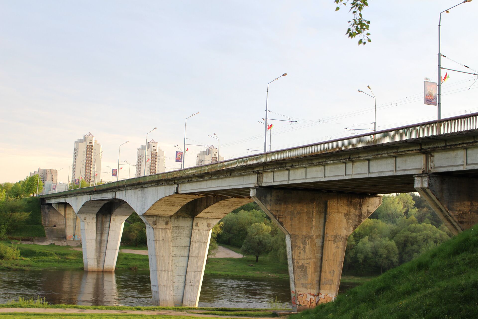 На самом деле, Новый мост - самый старый автомобильный мост в Гродно - Sputnik Беларусь, 1920, 06.05.2022