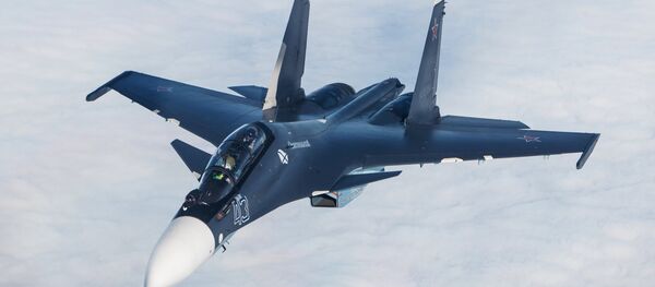 Многоцелевой истребитель Су-30СМ, архивное фото - Sputnik Беларусь